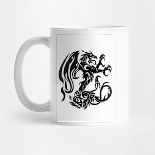 Tribal Dragon Mug